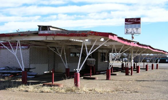 Abandoned Westerner Drive-Inn Tucumcari, New Mexico