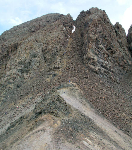 View of Mt Sneffels Coular from Kismet Peak