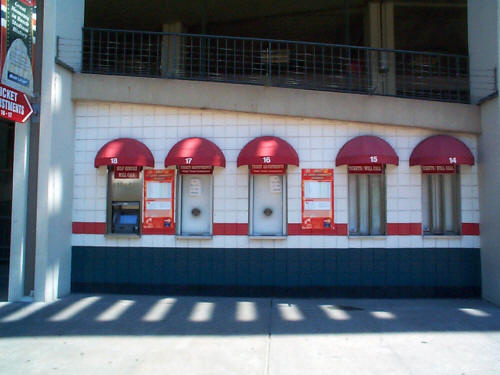 Ticket Booth close-up