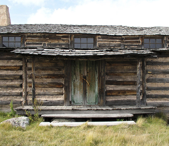 Cabin on Valles Caldera.