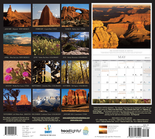 2013 EXTCP Calendar Cover