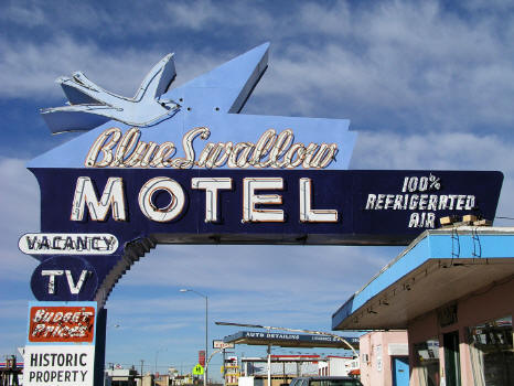 Blue Swallow Motel Tucumcari, New Mexico