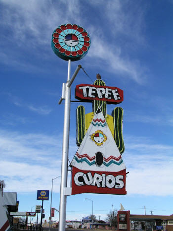 Tepee Curios Tucumcari, New Mexico