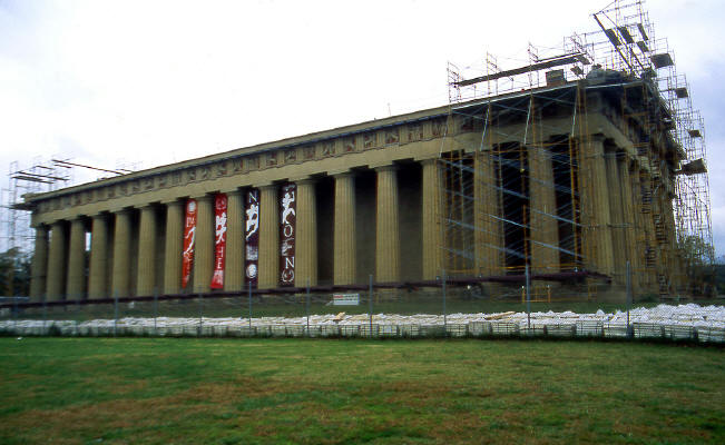 The Parthenon replica Vanderbilt Univ.