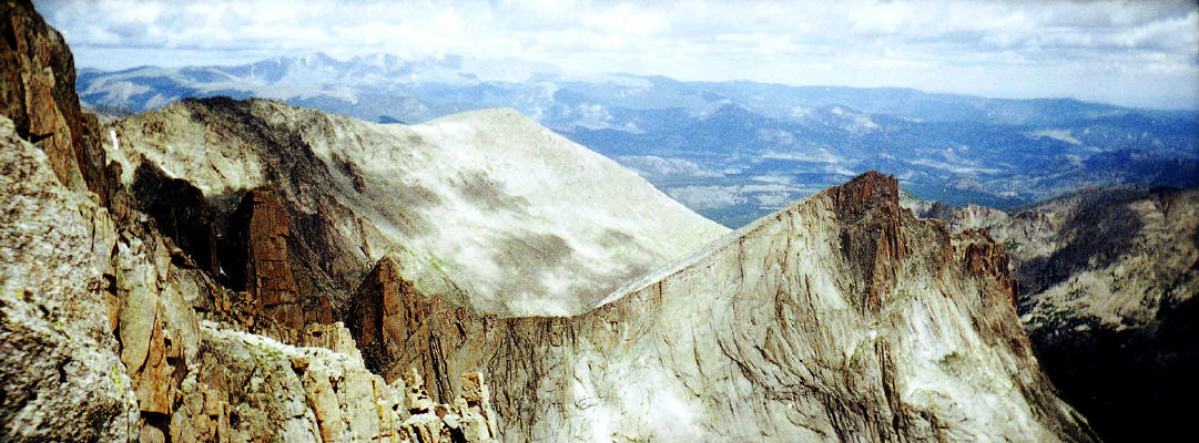 McHenry's Peak ridgeline view