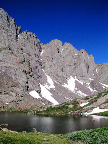 Crestone Peak and Upper South Colony Lake