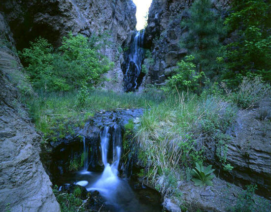 Upper Frijoles Falls Bandelier National Monument