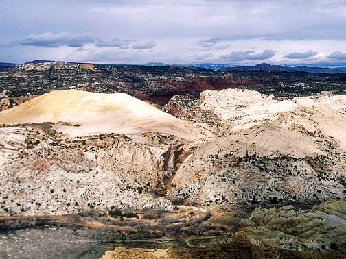 View from the Cosckscomb in Grand Staircase Escalante National Monument