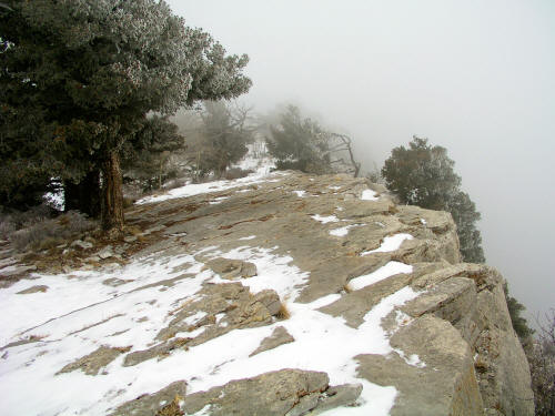 Sandia Crest in Winter