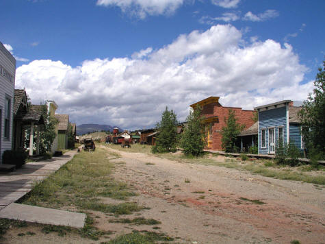 Old Town in Fairplay, Colorado