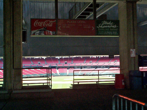 Interior view of Stadium