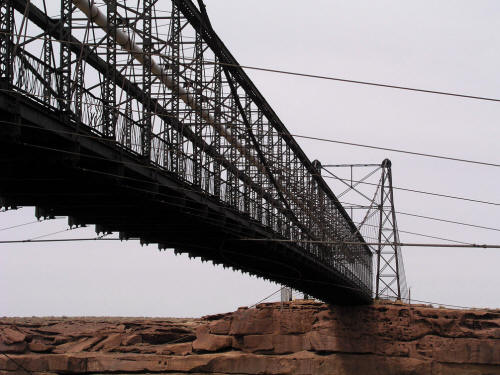 Little Colorado River Suspension Bridge