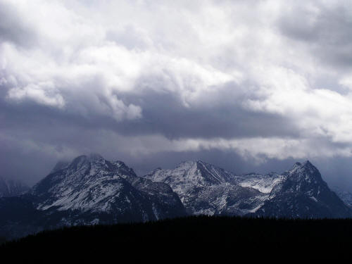 Molas Pass and Storm Clouds