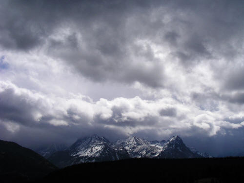 Molas Pass and Storm Clouds