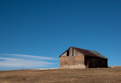 Johnson Mesa abandoned farmstead